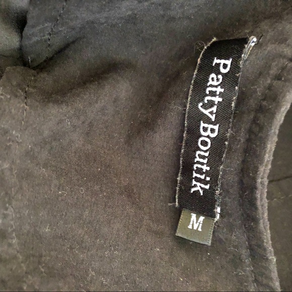 *PATTYBOUTIK* faux suede trench coat - Picture 4 of 4